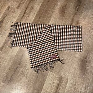 Better Than Cashmere Scar Super Soft Acrylic Fringe Tan Cream Brown Nwot